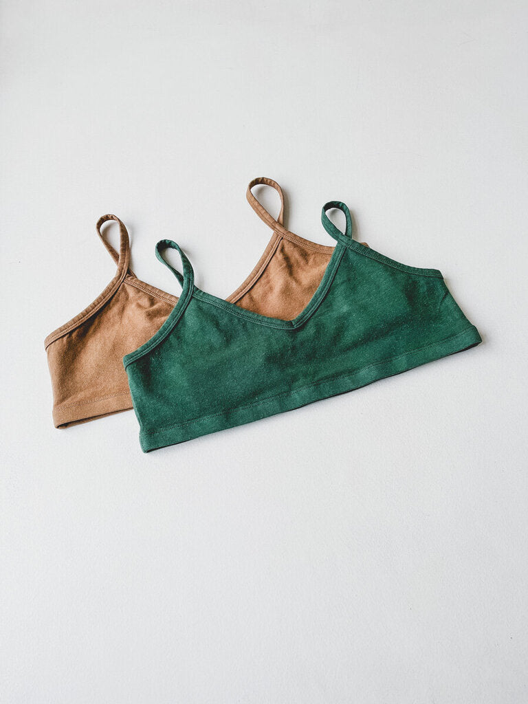 JUNGMAVEN BRALETTE IN COYOTE SIZE XS