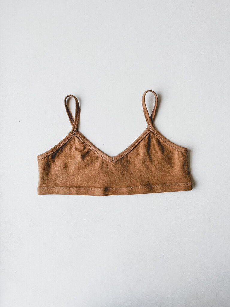 JUNGMAVEN BRALETTE IN COYOTE SIZE XS