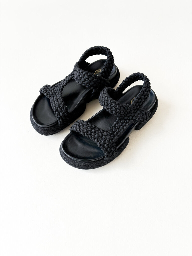 DRIES VAN NOTEN WOVEN SANDALS SIZE 39.5