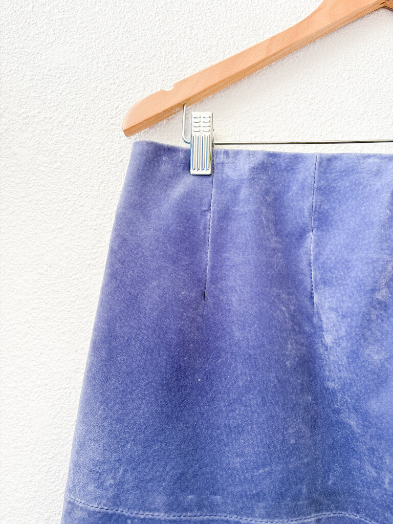 VINTAGE SUEDE SKIRT SIZE XL