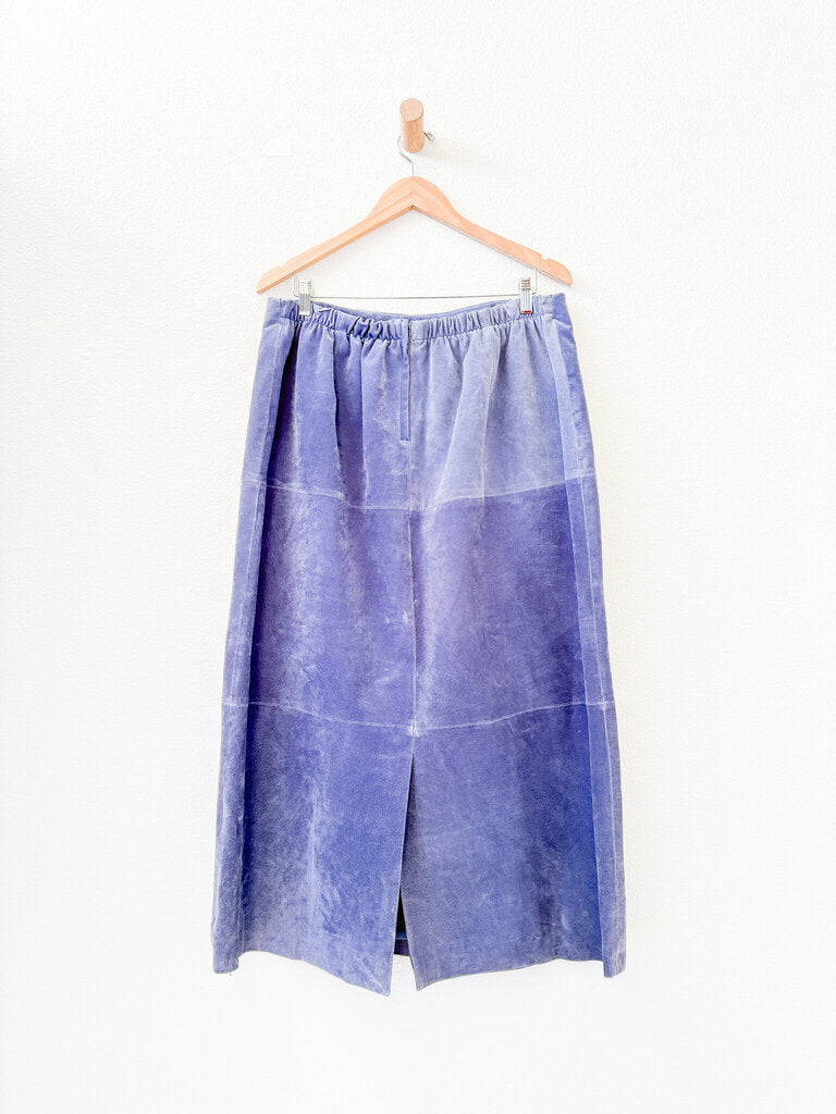 VINTAGE SUEDE SKIRT SIZE XL