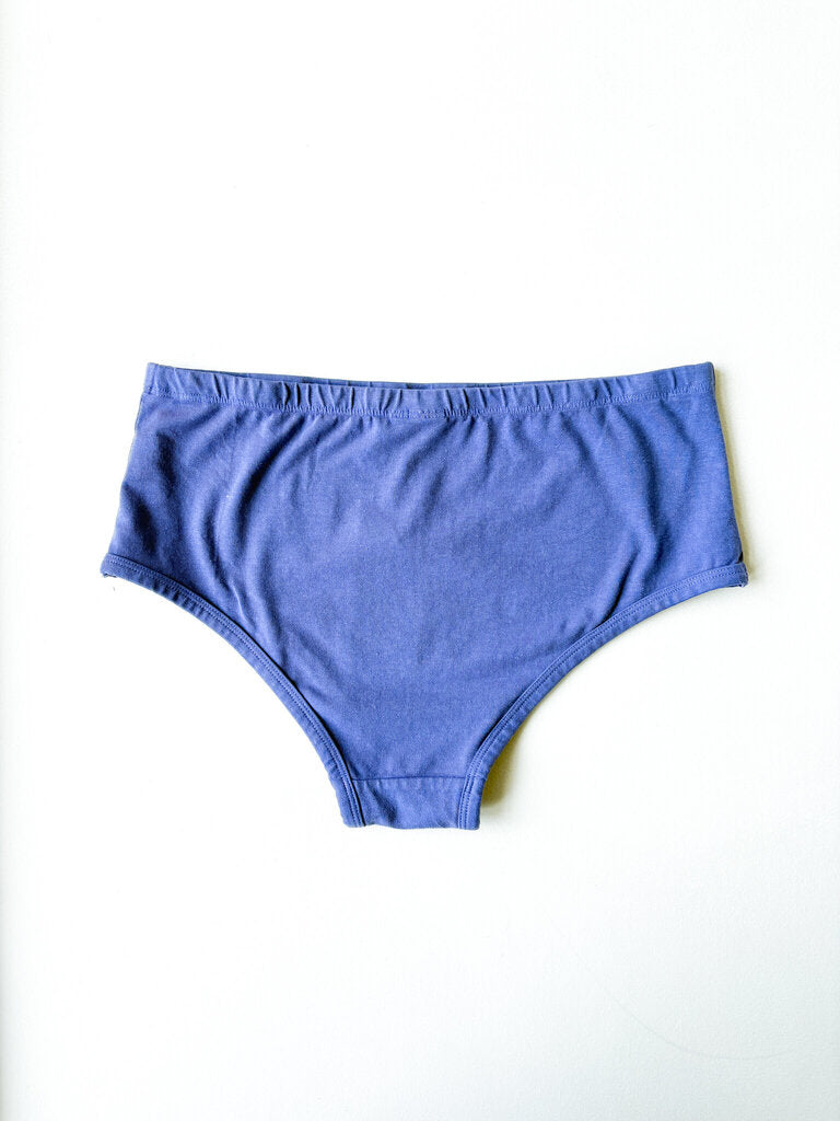 JUNGMAVEN HIGH WAISTED BRIEF IN WISTERIA SIZE SMALL
