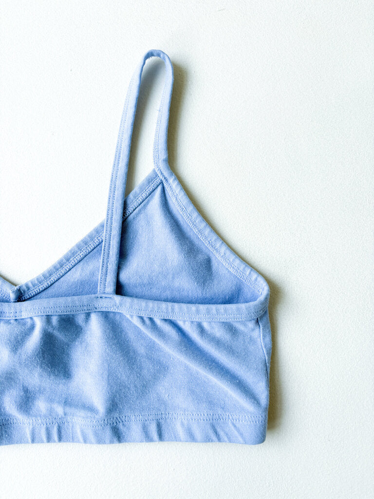 JUNGMAVEN BRALETTE IN COASTAL BLUE SIZE LARGE