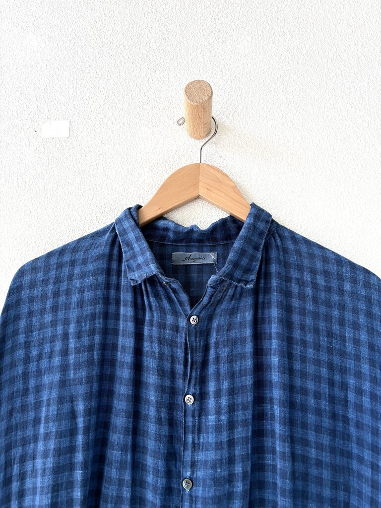 ICHI ANTIQUITES LINEN SHIRT DRESS ONE SIZE