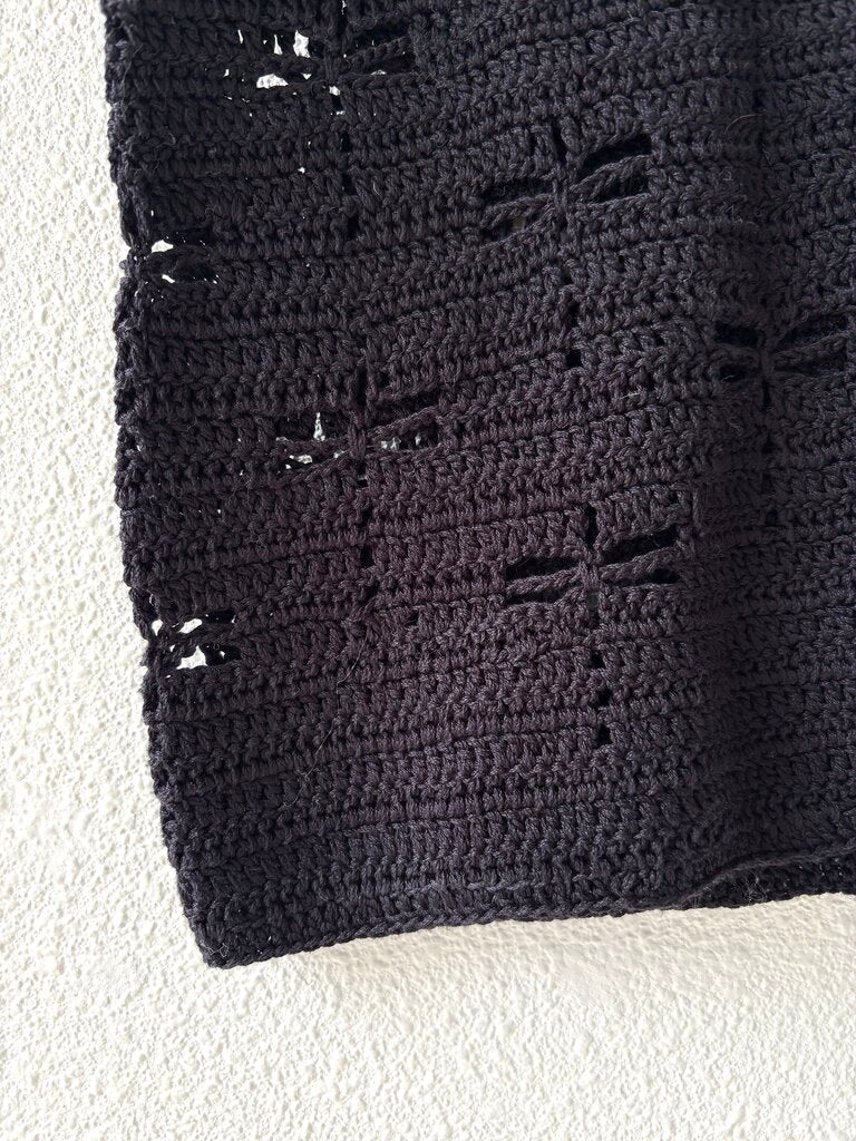 RACHEL COMEY COTTON CROCHET TOP SIZE SMALL