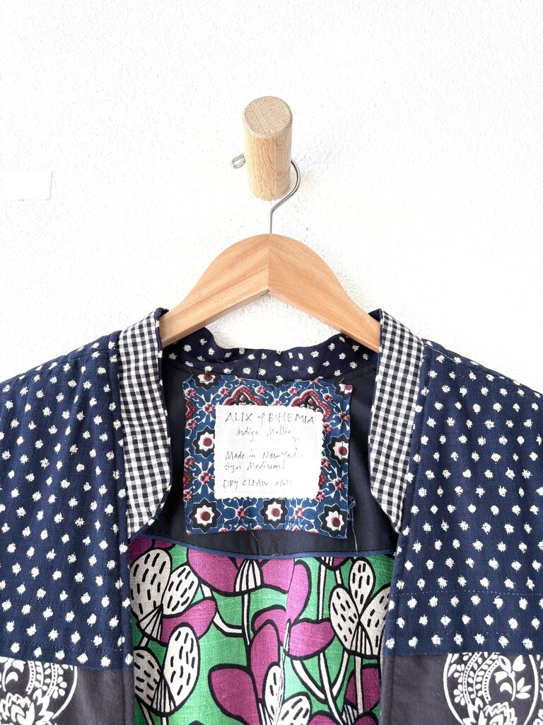 ALIX OF BOHEMIA PATCHWORK JACKET SIZE MEDIUM