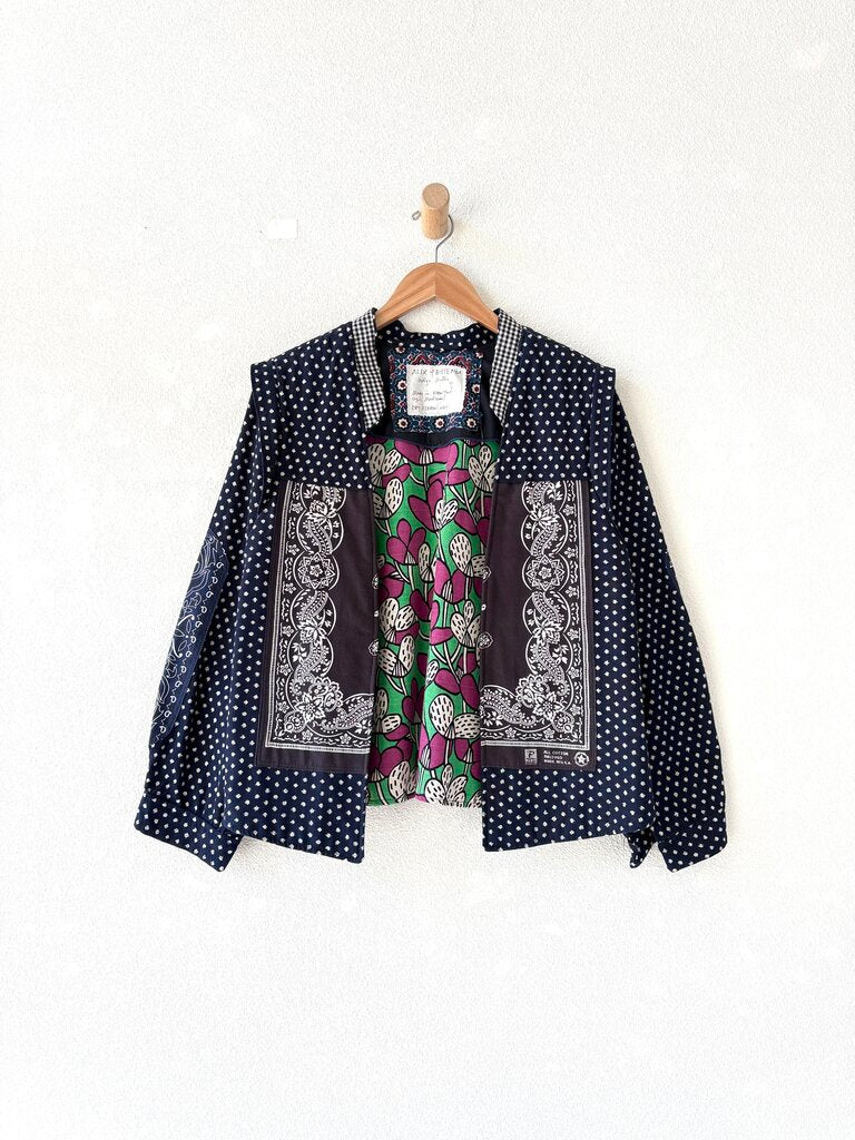 ALIX OF BOHEMIA PATCHWORK JACKET SIZE MEDIUM