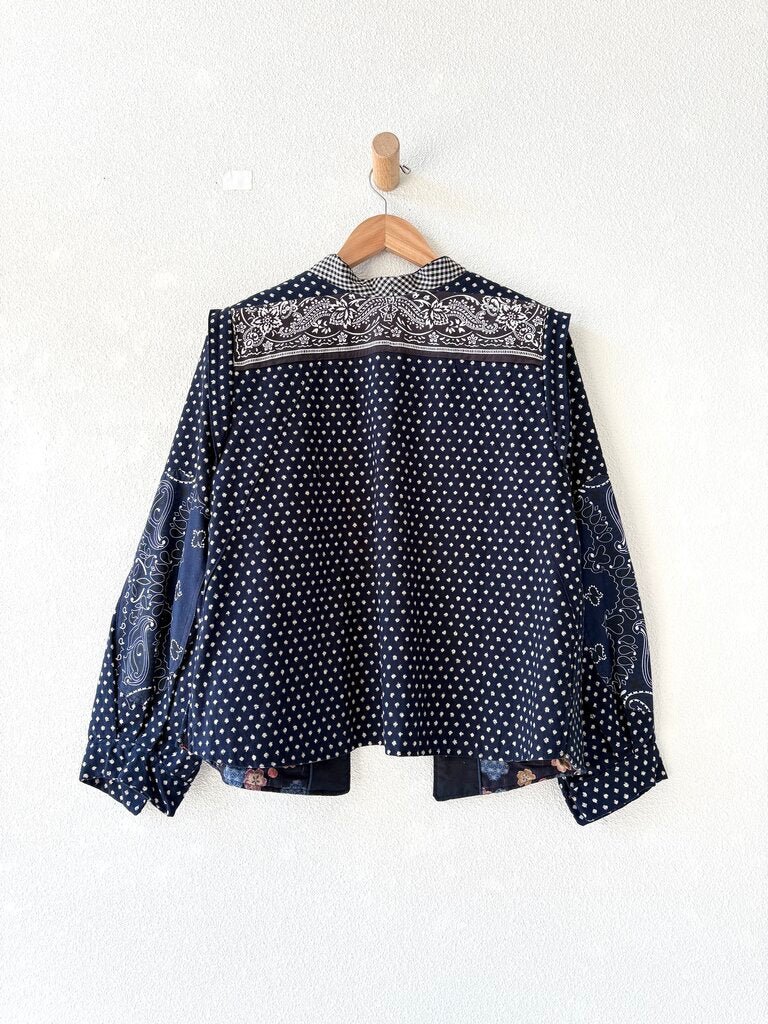 ALIX OF BOHEMIA PATCHWORK JACKET SIZE MEDIUM