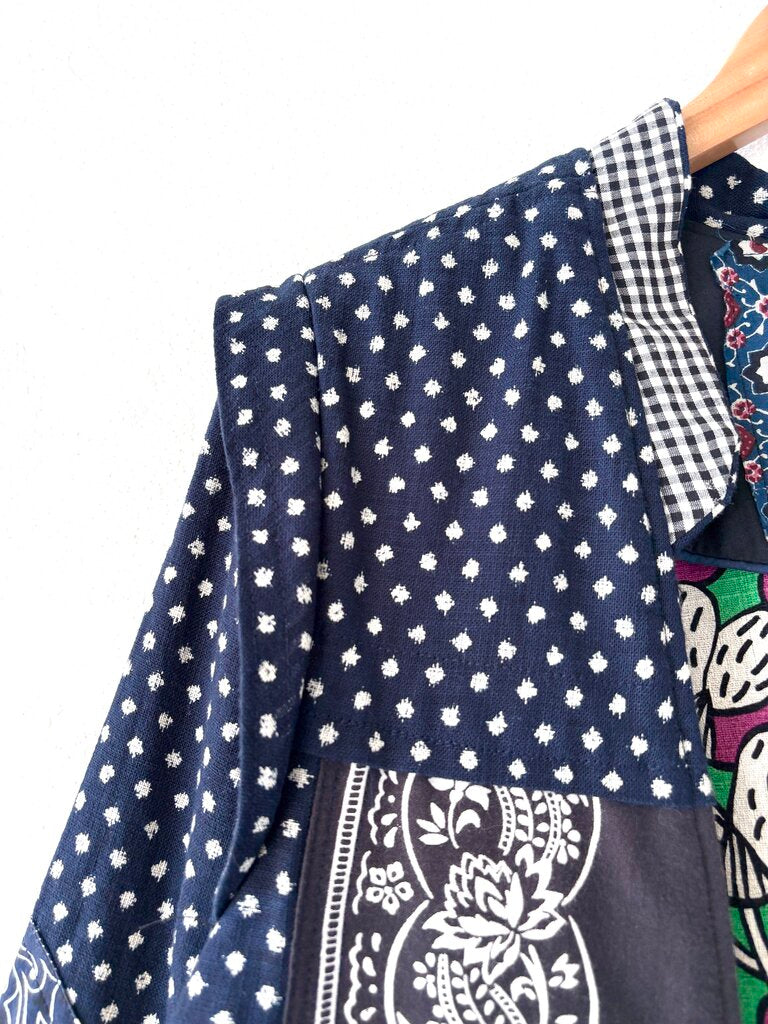 ALIX OF BOHEMIA PATCHWORK JACKET SIZE MEDIUM