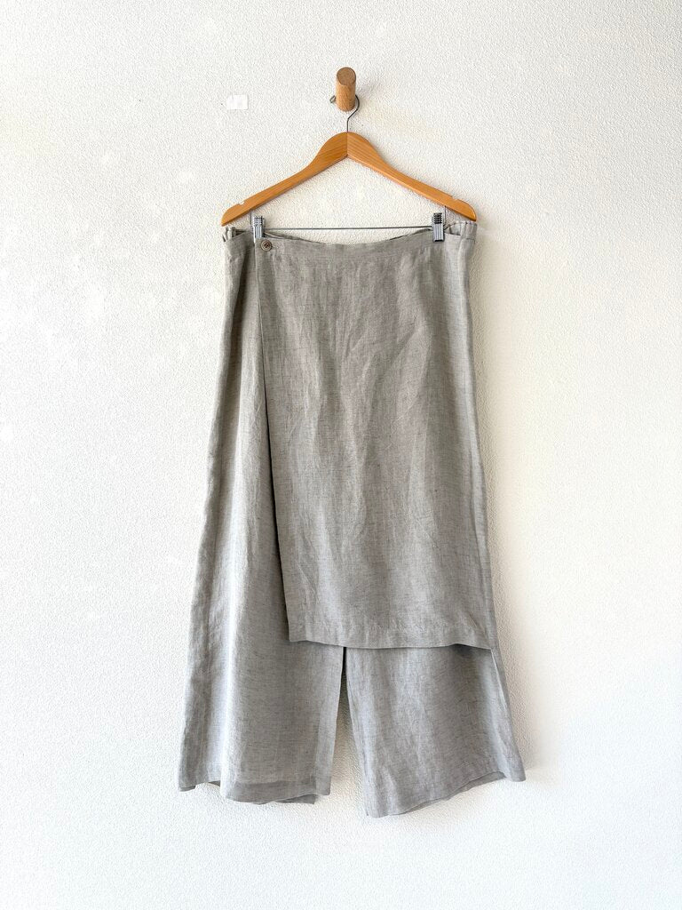 VINTAGE SHIRIN GUILD LINEN PANTS SIZE MEDIUM