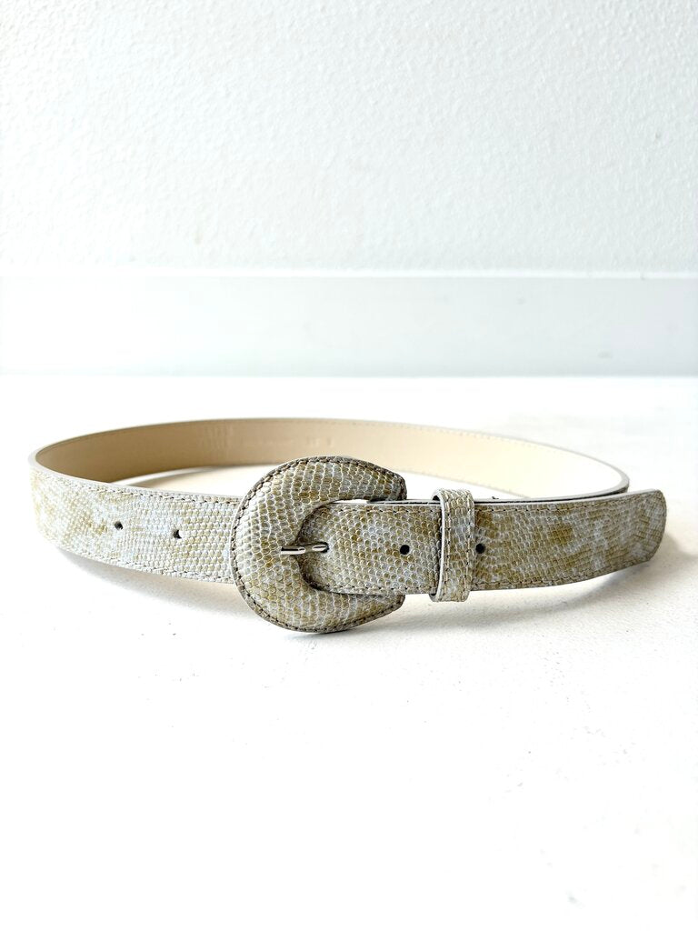 MARYAM NASSIR ZADEH LEATHER 'BRUNO' BELT SIZE XSMALL/SMALL