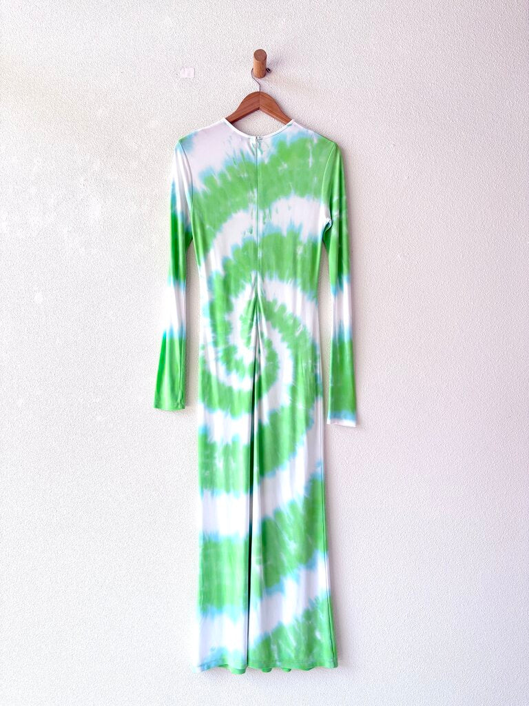 NOMIA TIE DYE MAXI DRESS SIZE 4