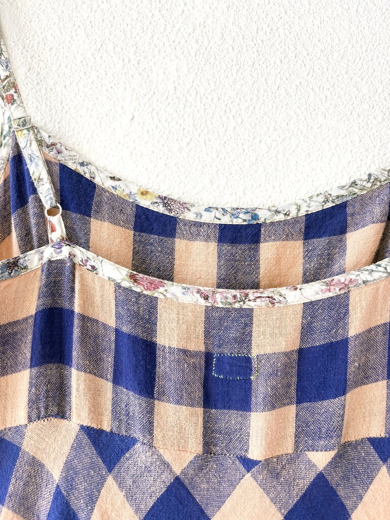 DOSA LINEN SLIP DRESS SIZE 2