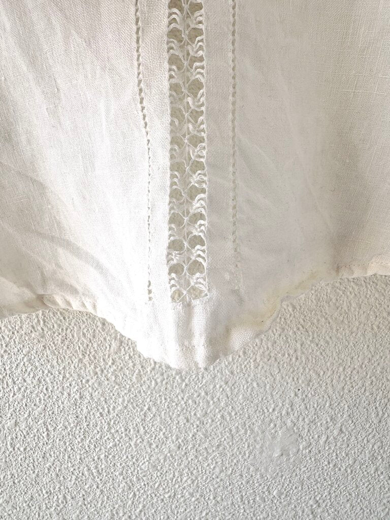 KAPITAL LINEN EMBROIDERED TOP SIZE SMALL