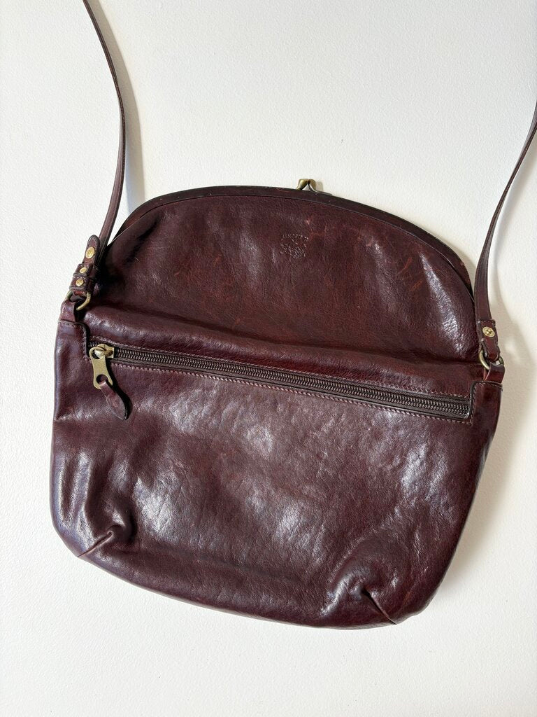 IL BISONTE FOLDOVER CROSSBODY BAG