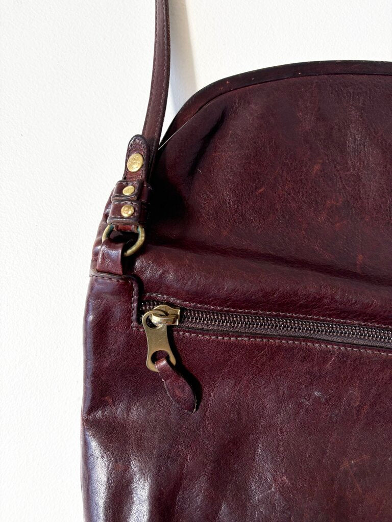 IL BISONTE FOLDOVER CROSSBODY BAG