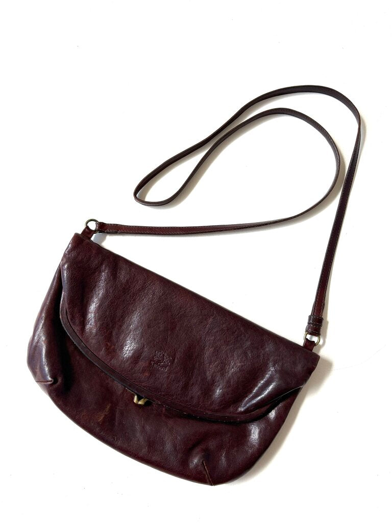 IL BISONTE FOLDOVER CROSSBODY BAG