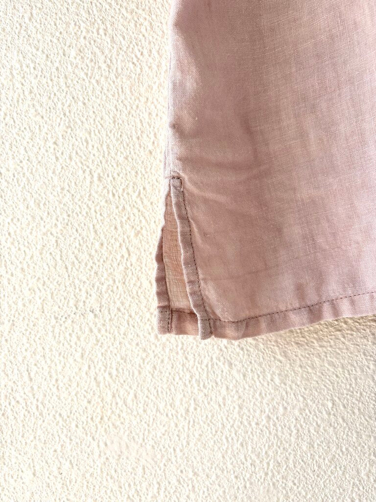 ICHI ANTIQUITES LINEN POCKET TEE ONE SIZE