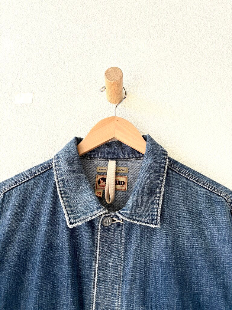 NIGEL CABOURN LYBRO DENIM JACKET SIZE 52