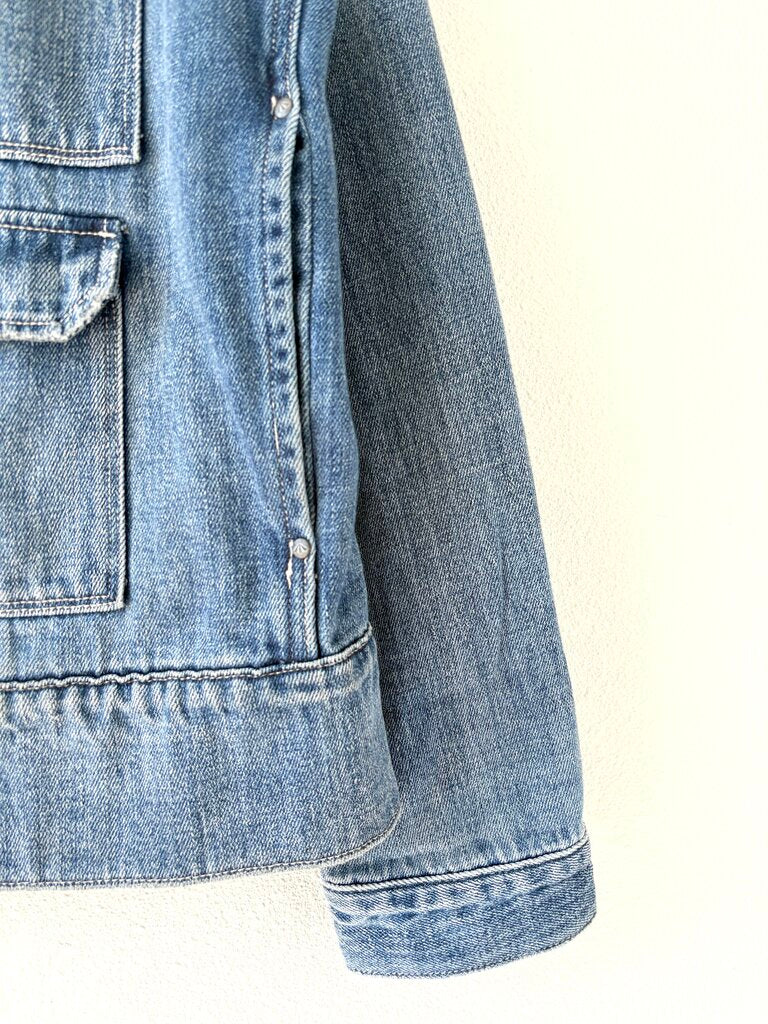 NIGEL CABOURN LYBRO DENIM JACKET SIZE 52
