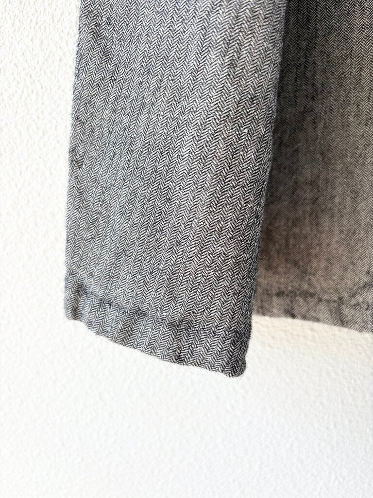 APUNTOB LINEN WOOL WIDE LEG PANTS SIZE 1