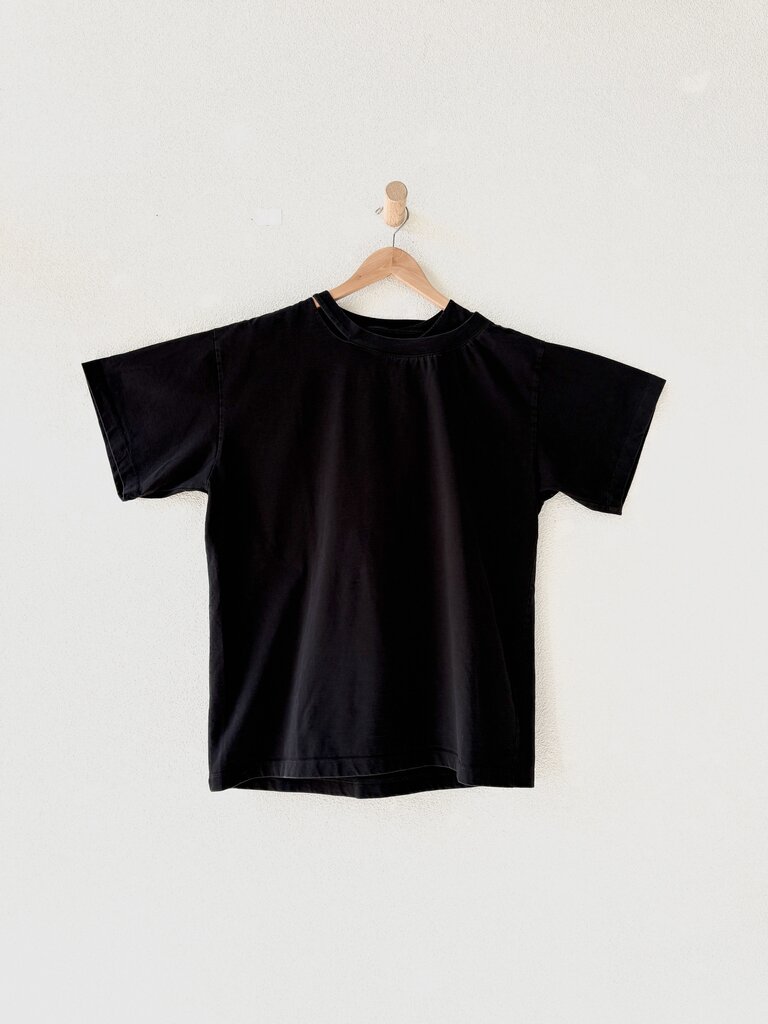MM6 BLACK TEE SIZE SMALL