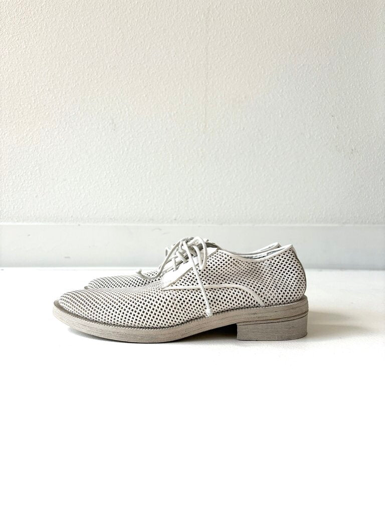 MARSELL 'CUNEONE PERFORATED' DERBYS SIZE 36