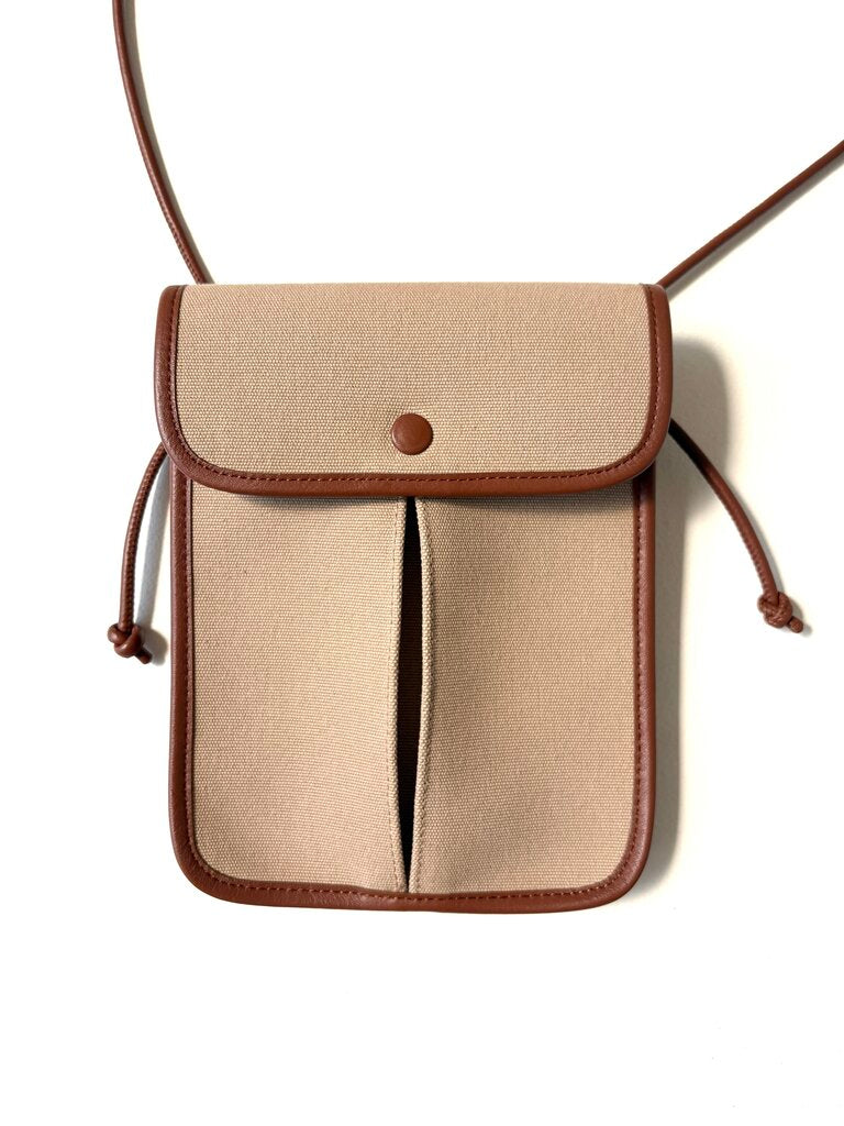 HEREU TERRA CANVAS CROSSBODY BAG