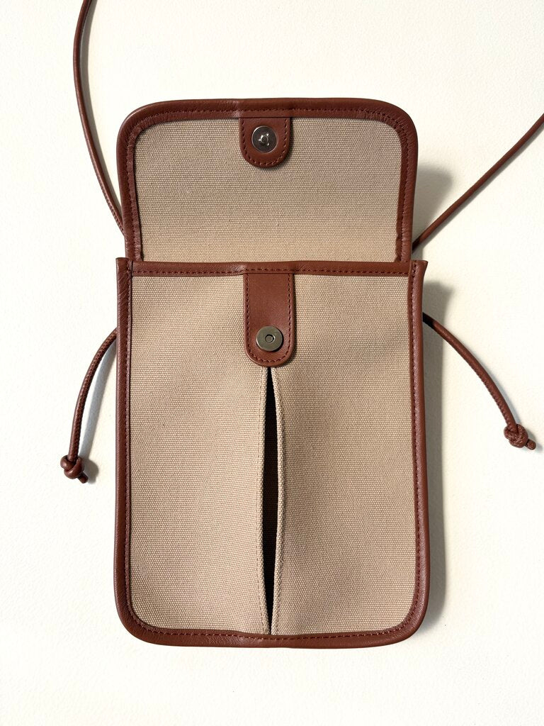 HEREU TERRA CANVAS CROSSBODY BAG