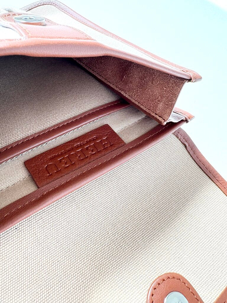 HEREU TERRA CANVAS CROSSBODY BAG