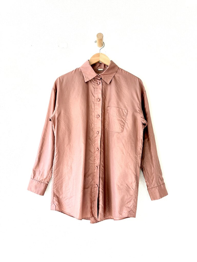 ADAM LIPPES SILK SHIRT SIZE 2