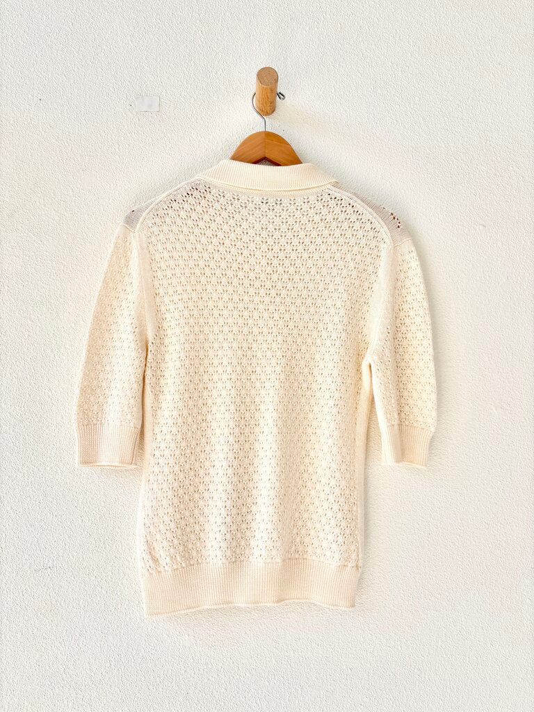 JIL SANDER KNIT POLO