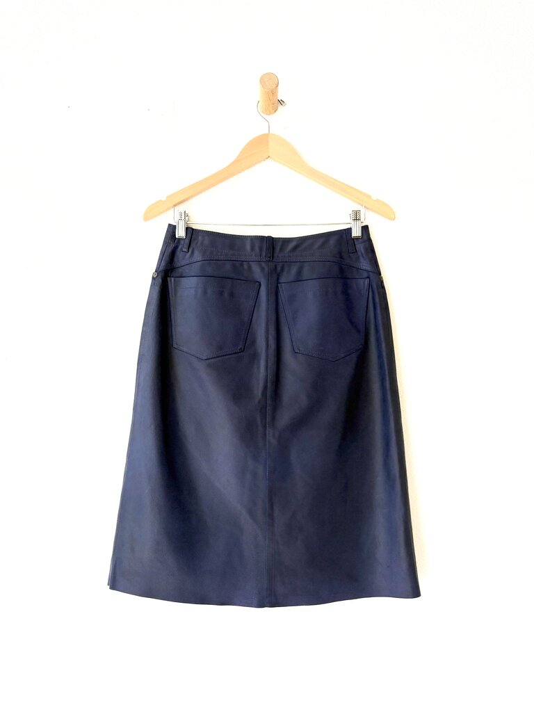 VINTAGE MIU MIU LEATHER SKIRT SIZE 40