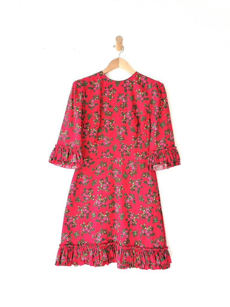 THE VAMPIRE'S WIFE FLORAL DRESS SIZE UK12