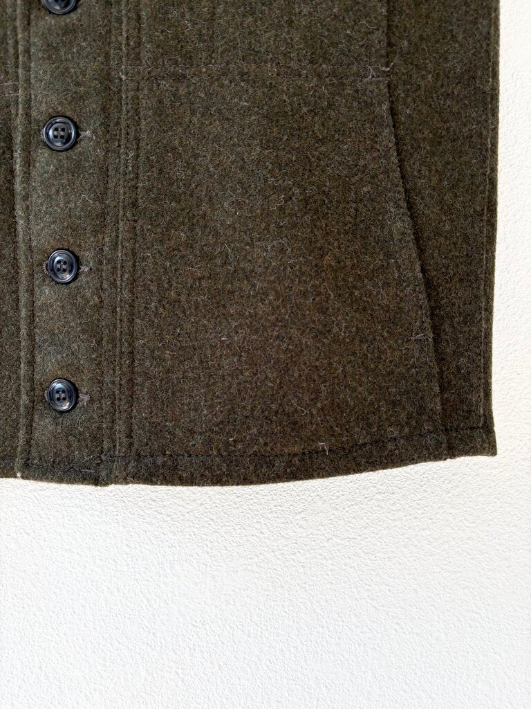FILSON MACKINAW WOOL VEST SIZE SMALL