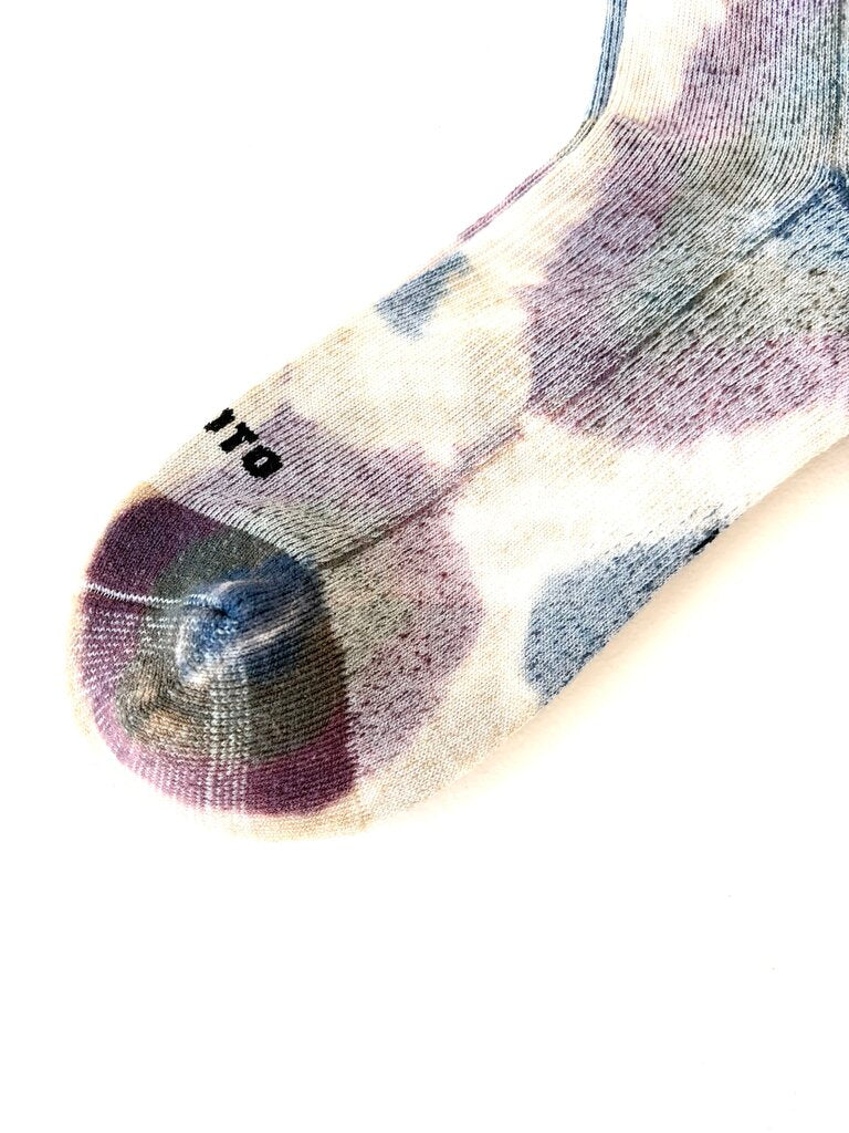 ROTOTO ALL ROUNDER MERINO CREW BLUE TIE DYE SIZE MEDIUM