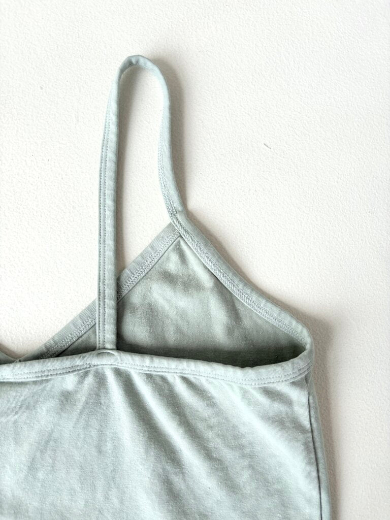 JUNGMAVEN SPAGHETTI TANK IN AGAVE SIZE MEDIUM