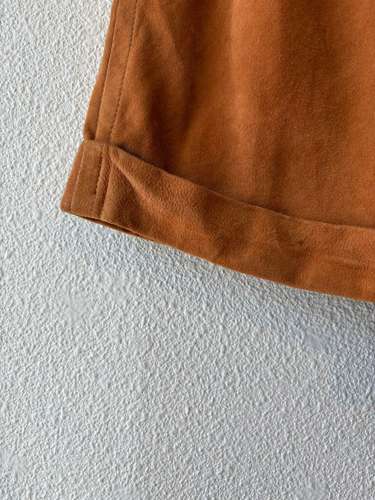 VINTAGE JIL SANDER SUEDE SHORTS