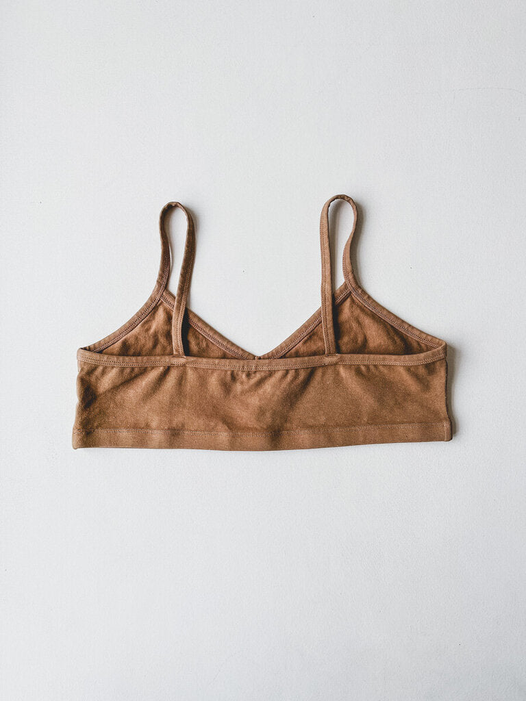 JUNGMAVEN BRALETTE IN COYOTE SIZE LARGE