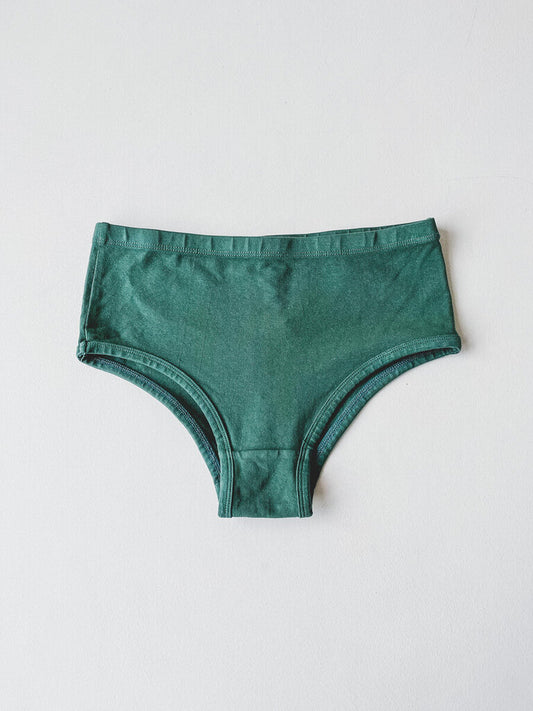 JUNGMAVEN HIGH WAISTED BRIEF IN HUNTER GREEN SIZE SMALL