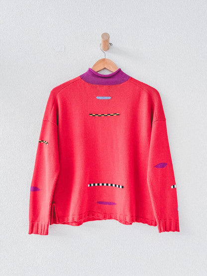 ALL KNITWEAR 'MOMENTS' SWEATER SIZE SMALL