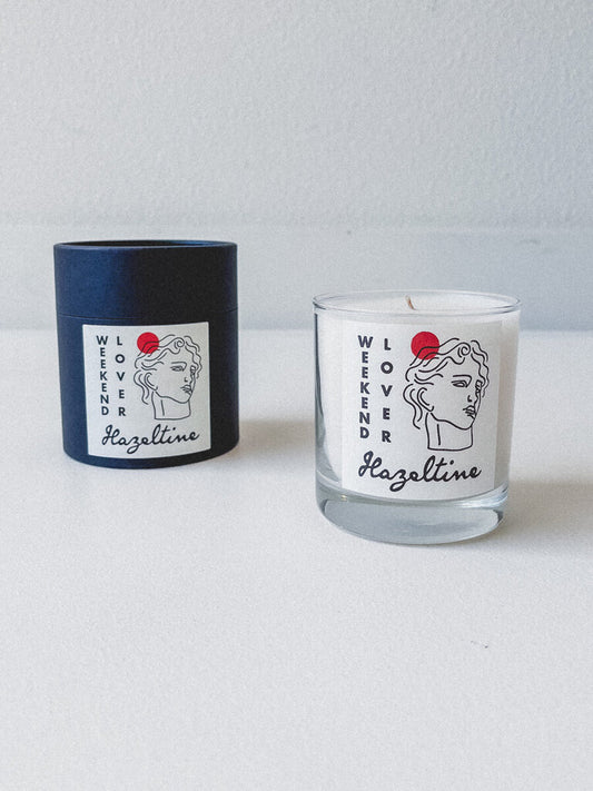 HAZELTINE 'WEEKEND LOVER' CANDLE