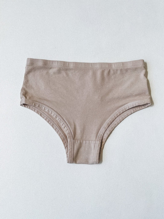 JUNGMAVEN HIGH WAISTED BRIEF IN OAT MILK SIZE LARGE