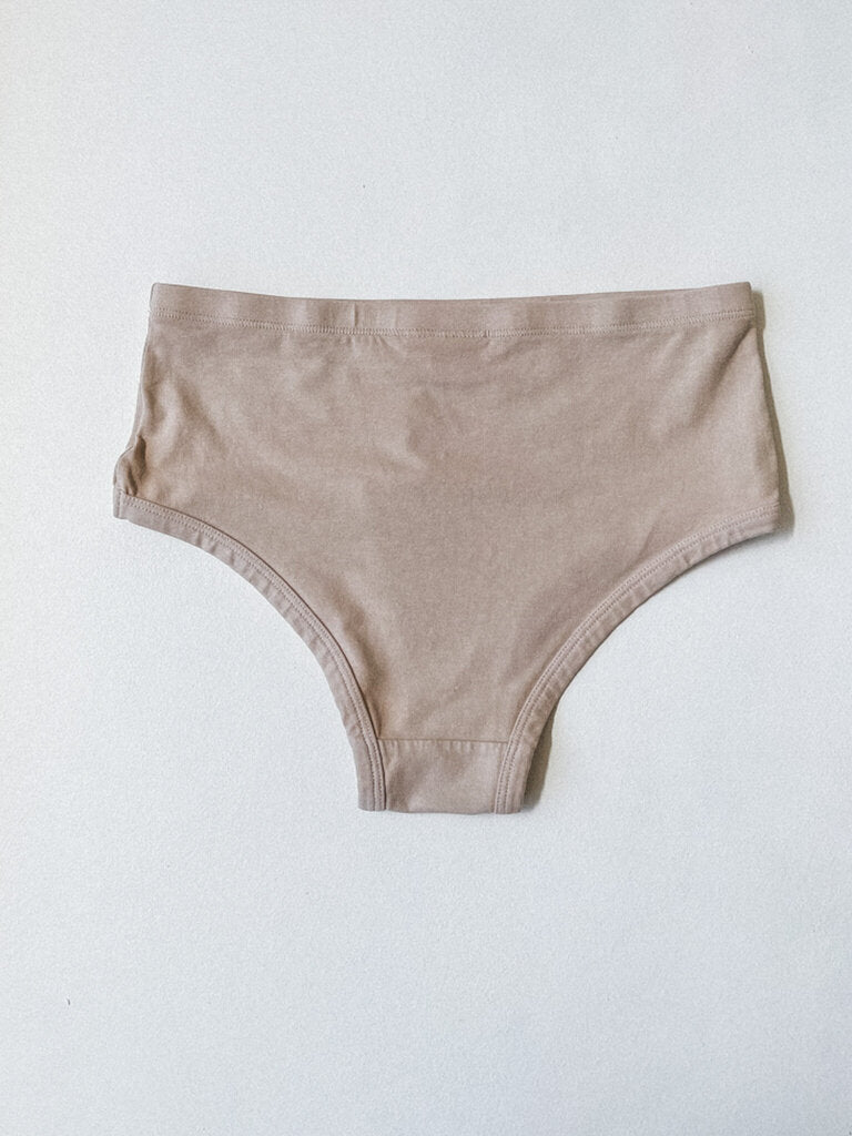 JUNGMAVEN HIGH WAISTED BRIEF IN OAT MILK SIZE LARGE