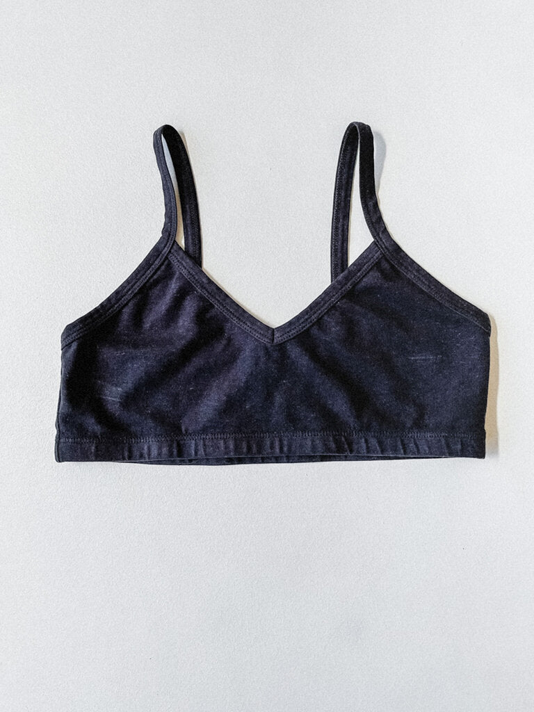 JUNGMAVEN BRALETTE IN BLACK SIZE LARGE