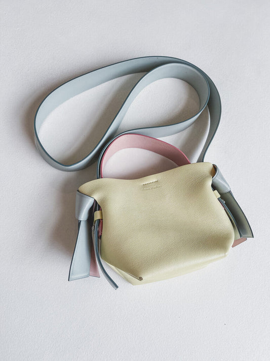 ACNE STUDIOS 'MUSUBI' MINI LEATHER SHOULDER BAG