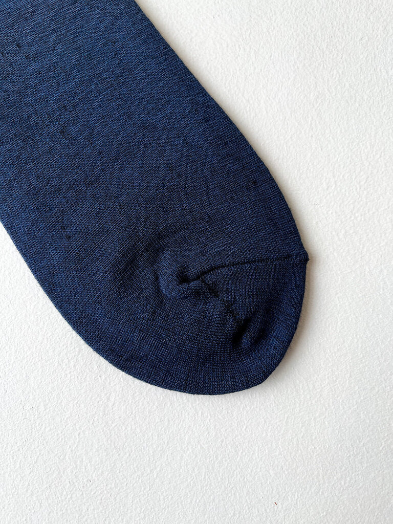 ROTOTO CITY SOCKS IN NAVY IN SIZE SMALL