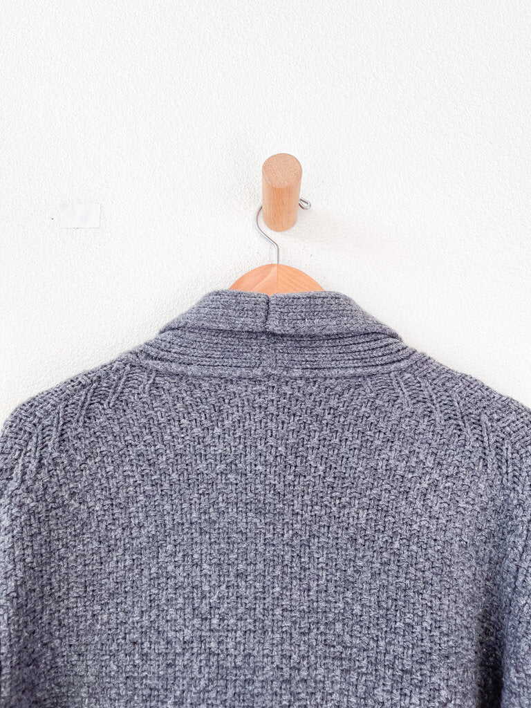 JIL SANDER WOOL CARDIGAN SIZE 48