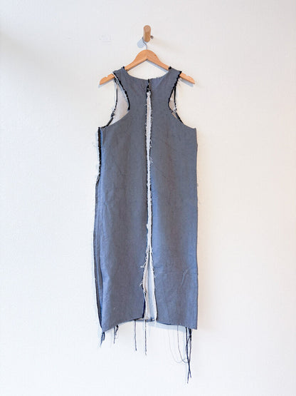 ALEXA STARK RAW DENIM DRESS SIZE SMALL