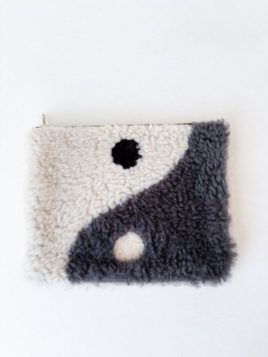 MILENA SILVANO SHEEPSKIN CLUTCH